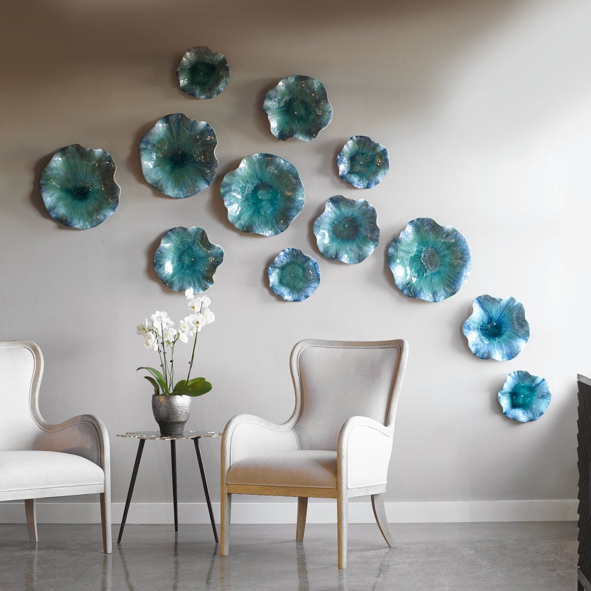 Aqua Ocean Gems Wall Decor