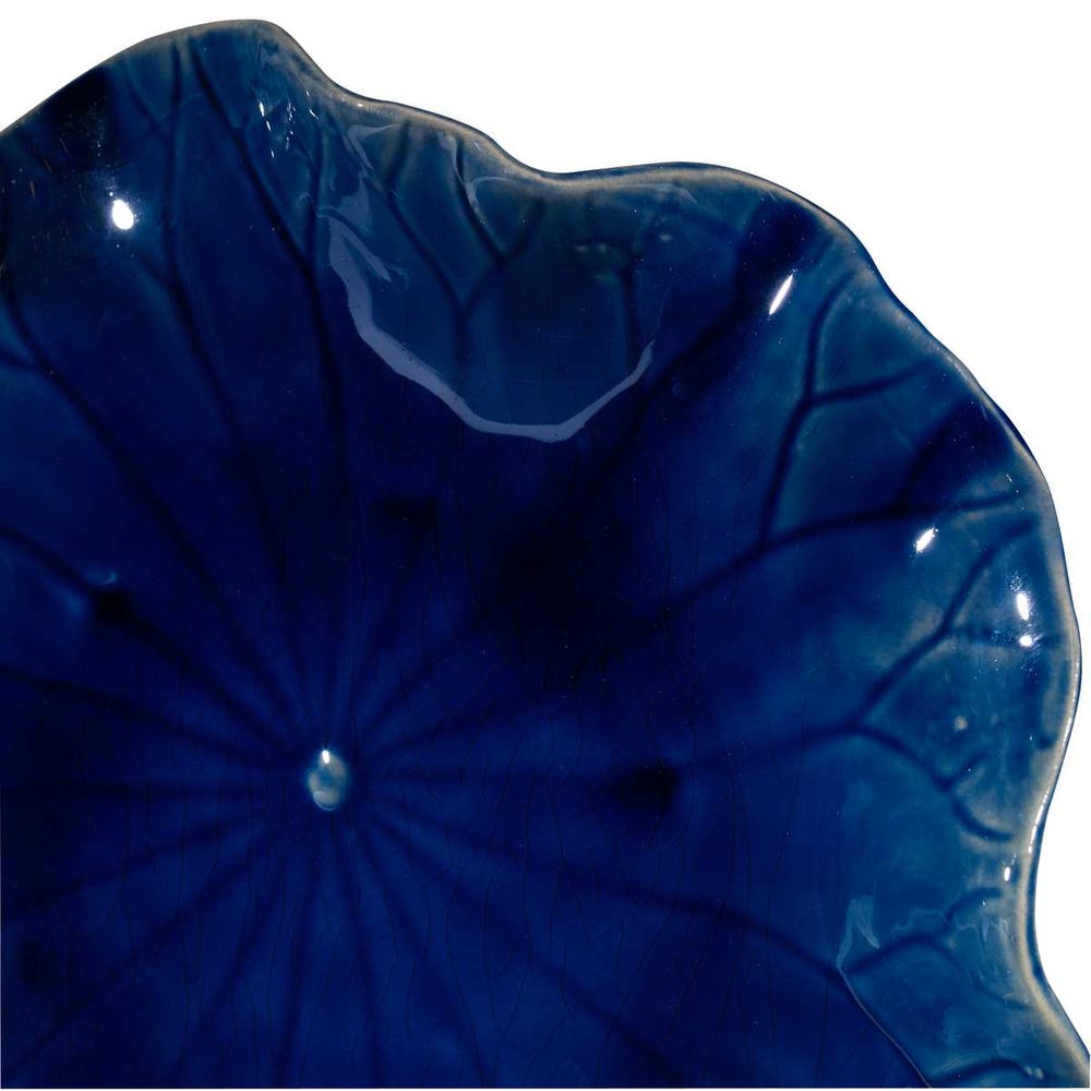 Ceramic Colbalt Indoor-Outdoor Wall Decor
