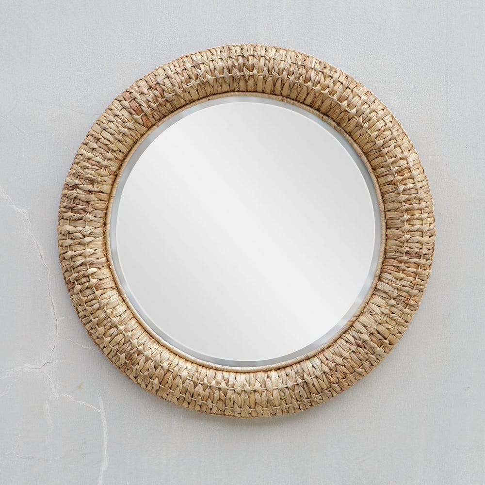 Seagrass Round MIrror