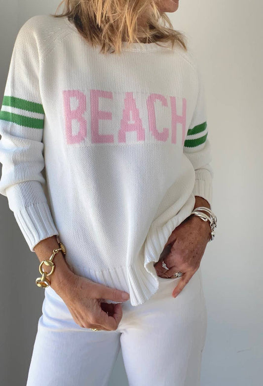 BEACH VARSITY sweater