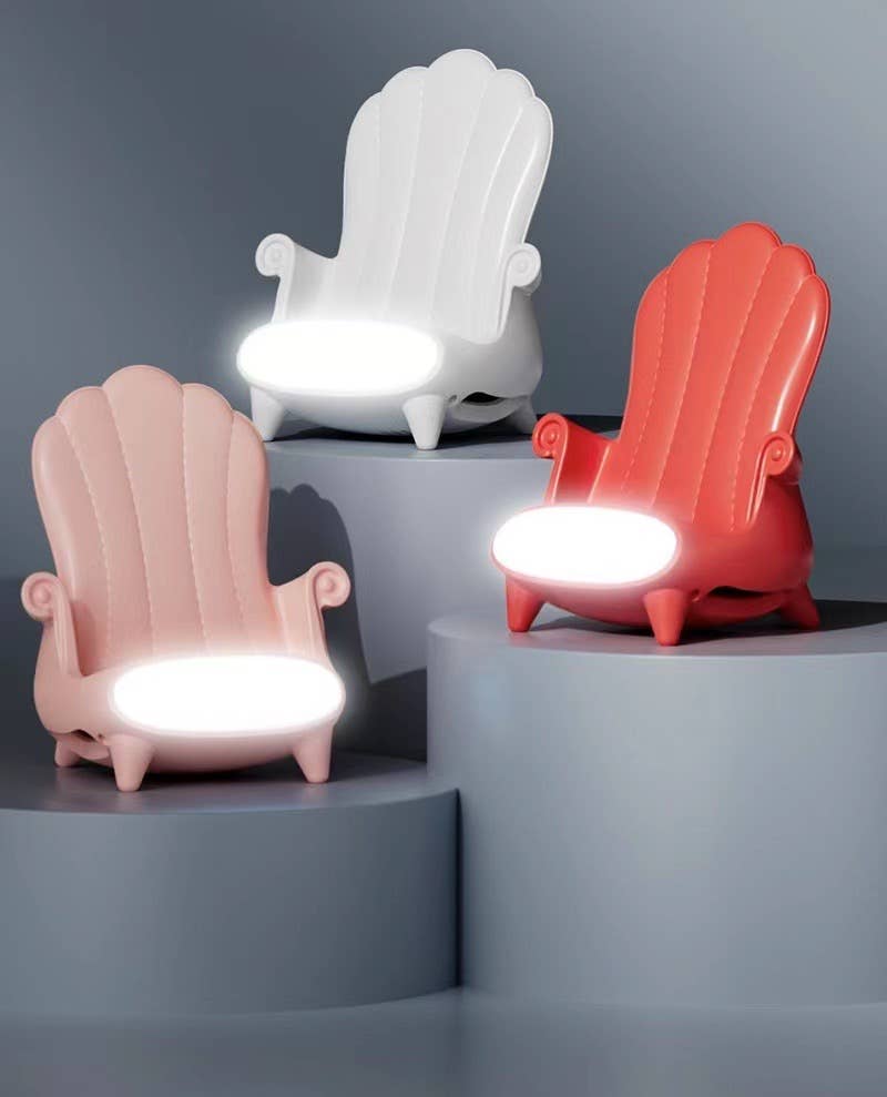 Wireless charger and night light.