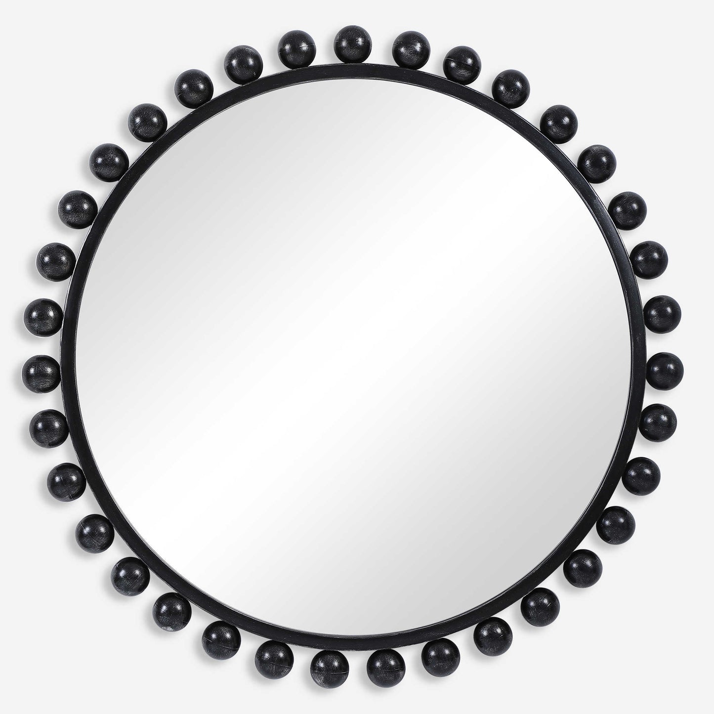 Blaze Round Mirror