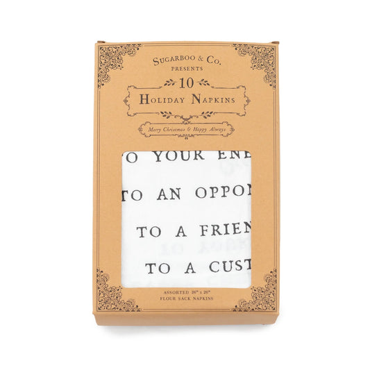 Holiday Cotton Napkins / Dishtowels