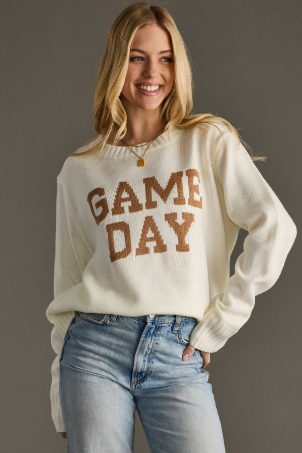 "Game Day" sweater