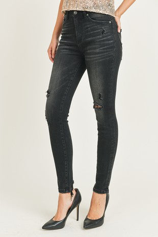 High Rise Vintage Skinny Jeans