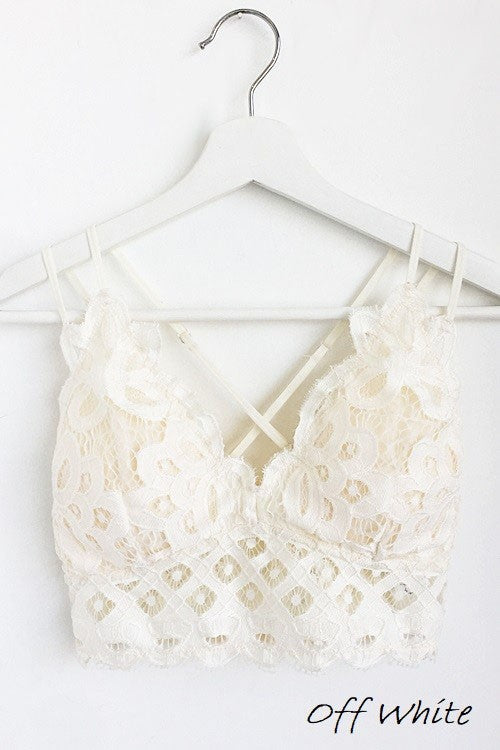 Crochet Lace Bralette