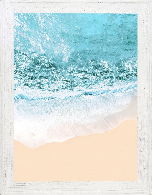 Ocean Beach Waves Gel Art 37x47