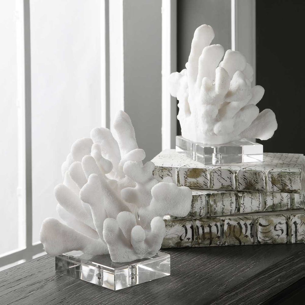 Charbel Coral Bookends