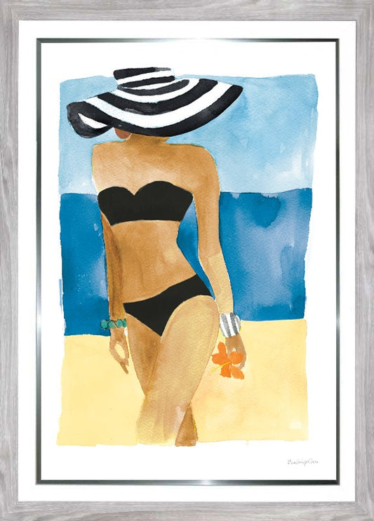 Bikini Days Driftwood Frame 24x36