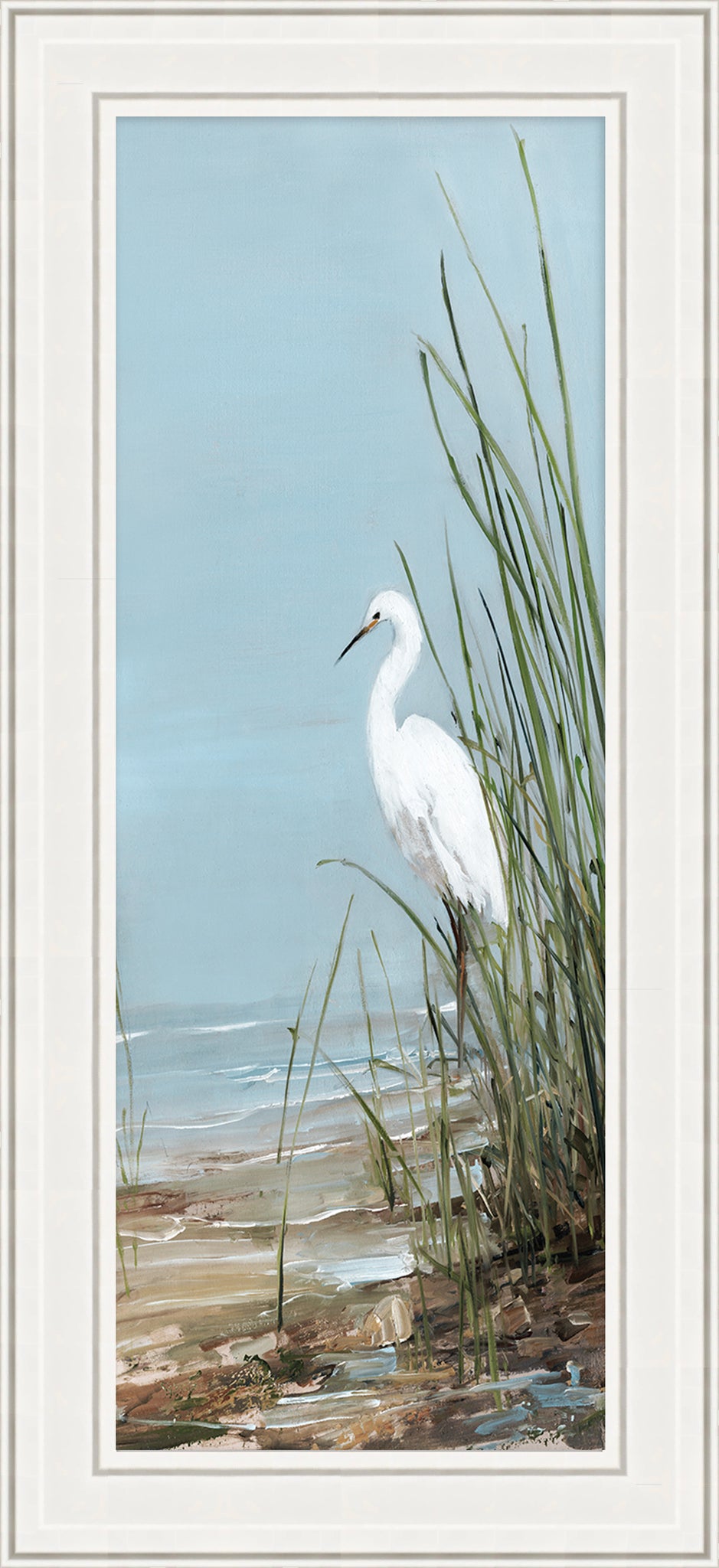 Great Egret art print- 16" x 44"