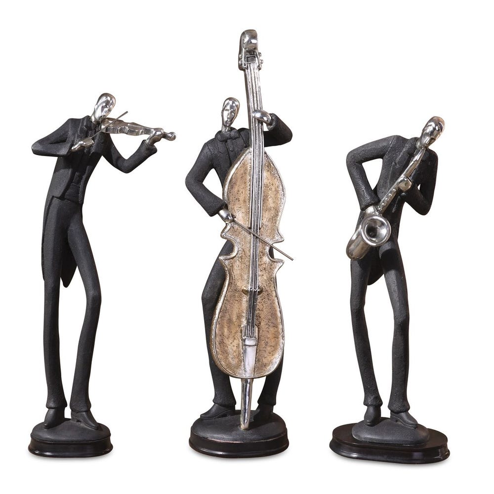 Musician Figurine Sculptures