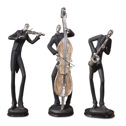 Musician Figurine Sculptures