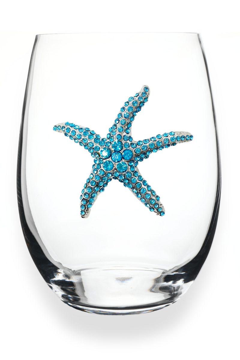 UNIQUE Jeweled Wine Glasses