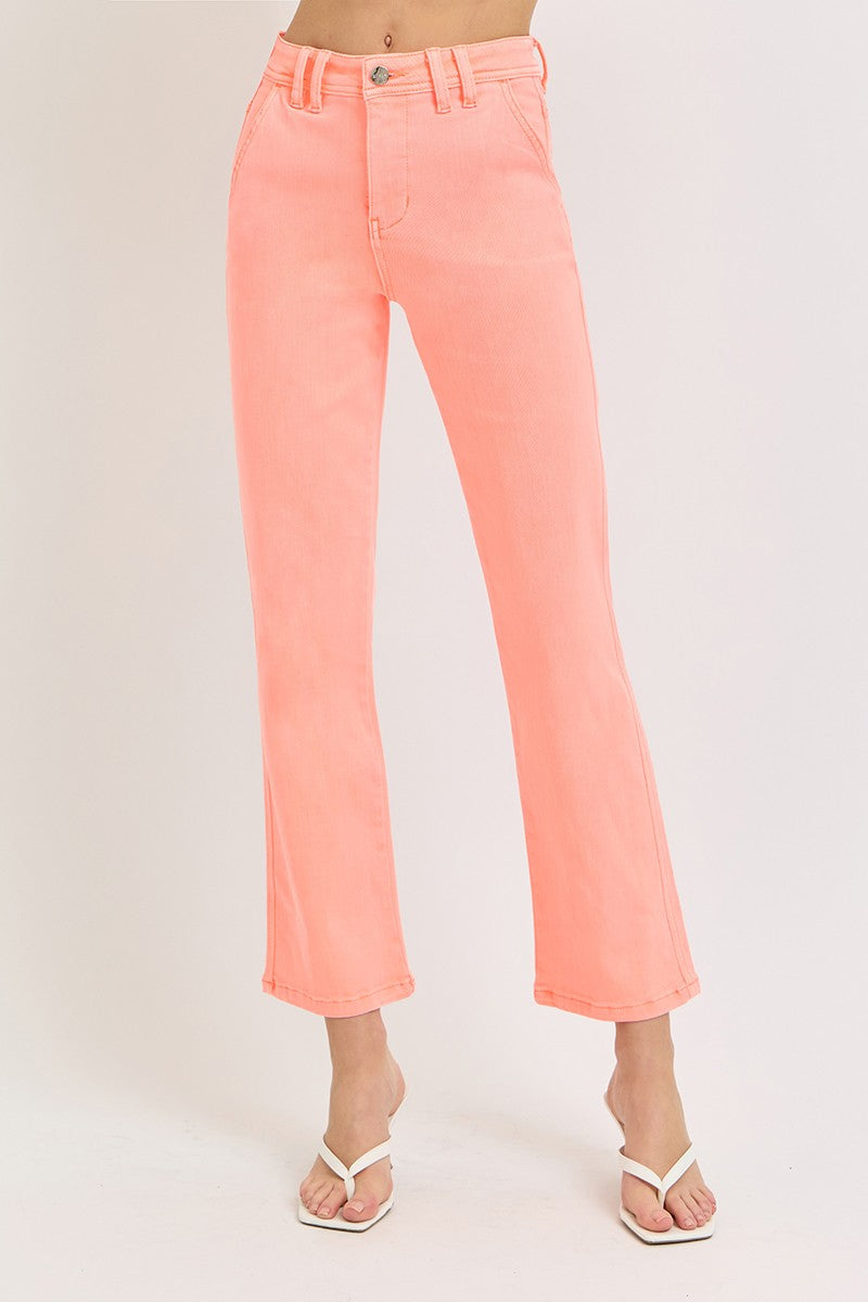High Rise Tummy Control Wide Pants
