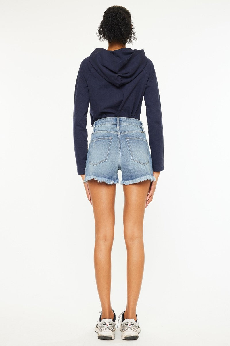 High Rise Mom Shorts.