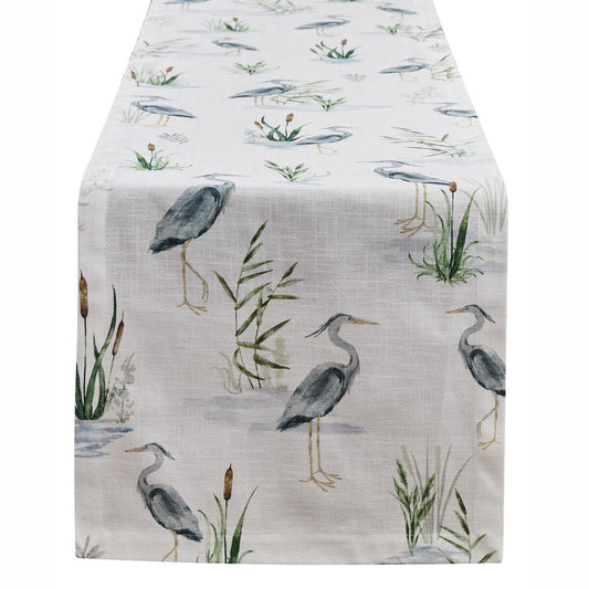 Blue Heron Table Runner