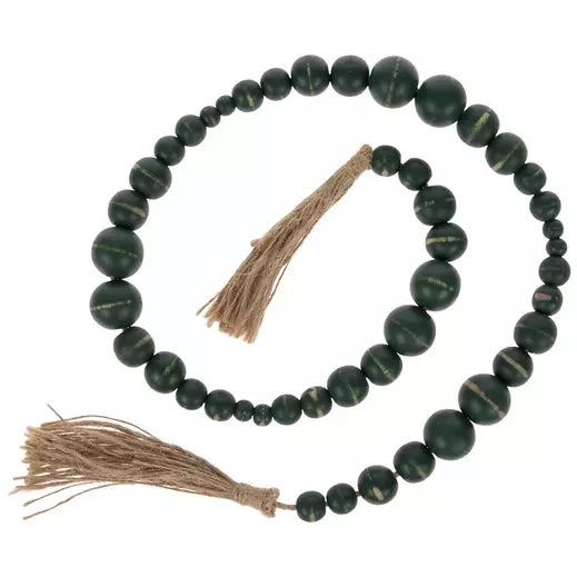 Green Bead Garland