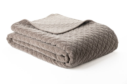 Bed Scarf Stonewashed Velvet Cotton 28 x 82