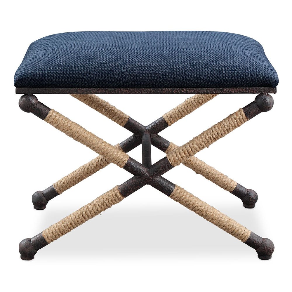 Navy Firth Small Bench - Special Order Only
