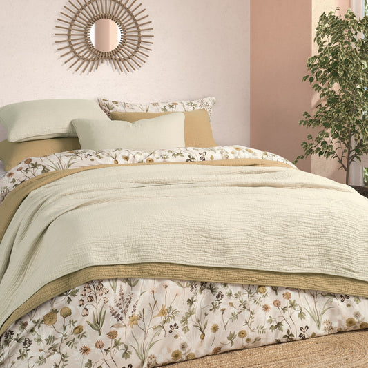 Jazzy Natural Quilt (King)