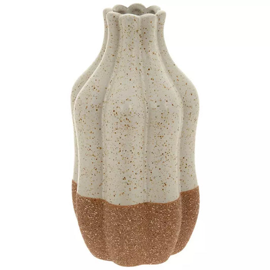 Two-Tone Stoneware Vase
