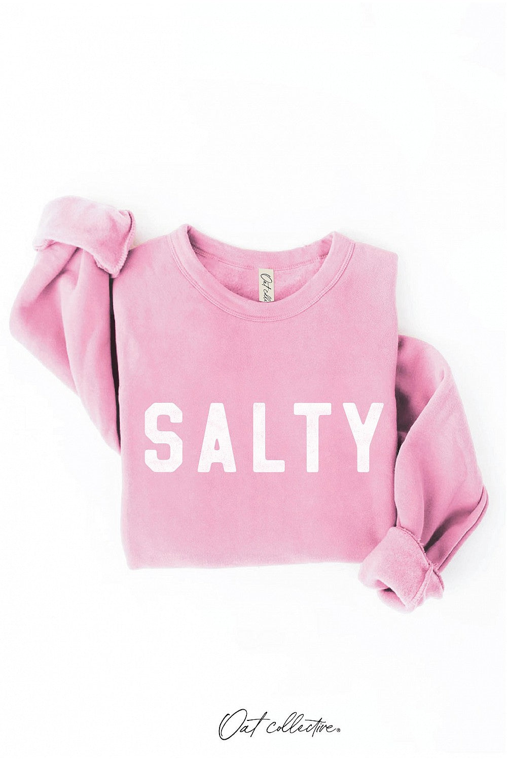 SALTY Graphic Sweatshirt - Coastal Comfort Redefined