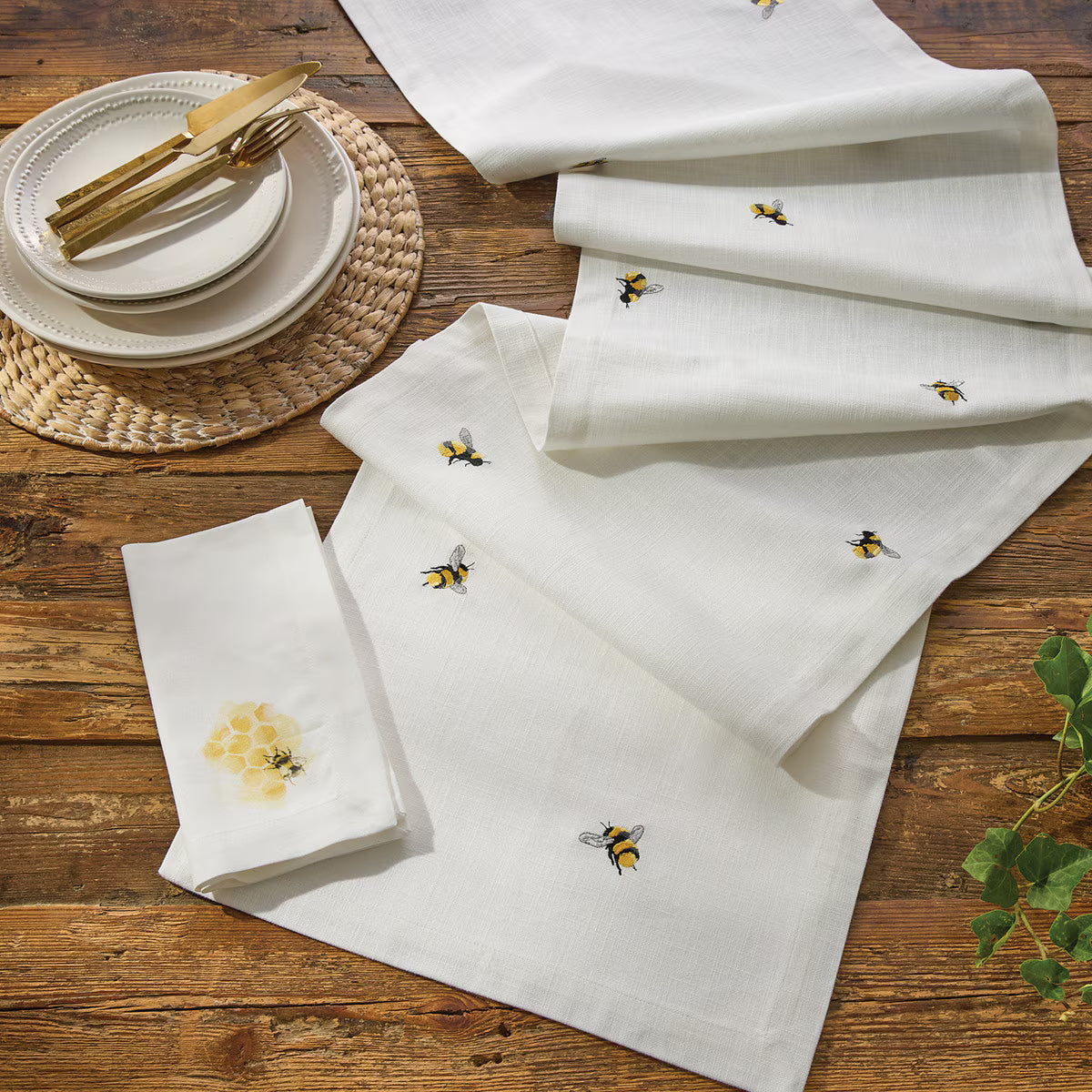 Bee Happy Table Runner