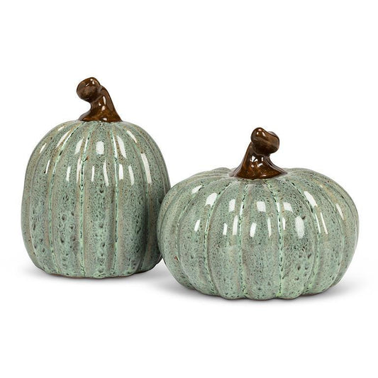 SAGE Porcelain pumpkin