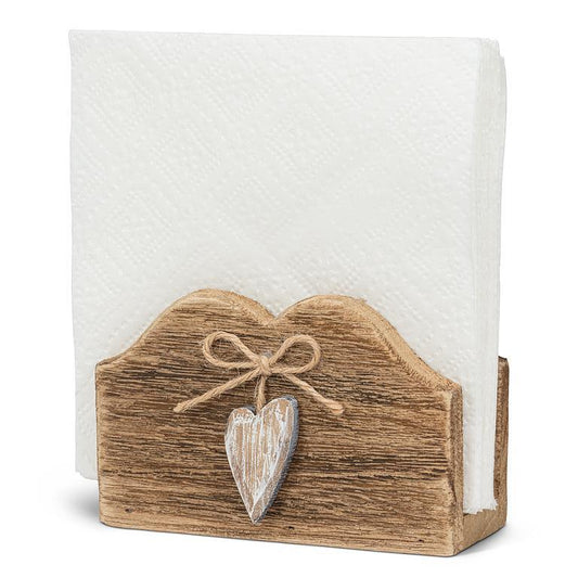 Napkin Holder with Heart