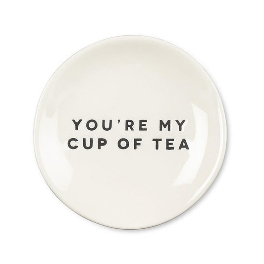 CUP OF TEA PLATE