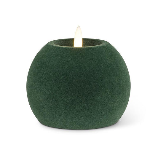 Velvet LED Ball Candle