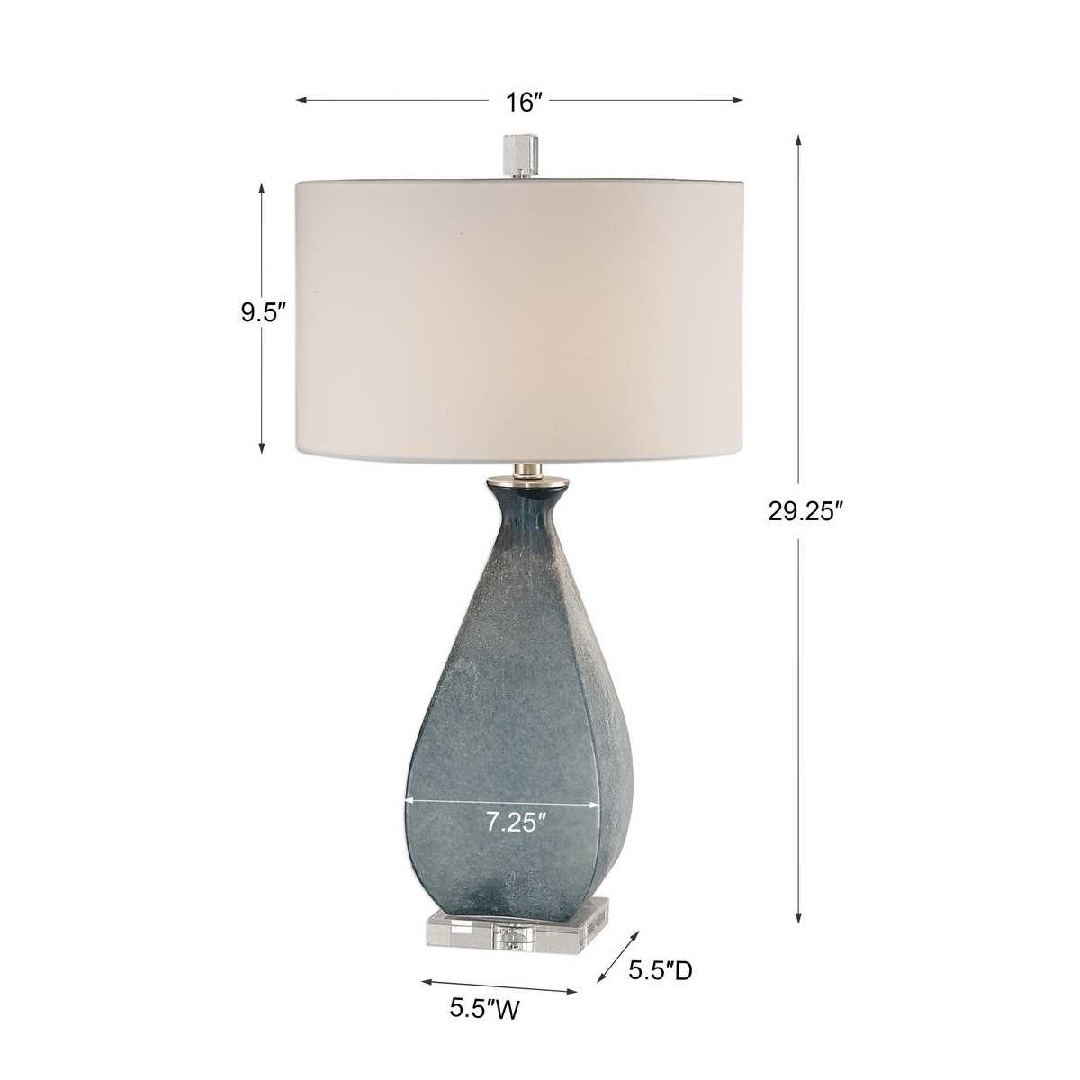 Blue Ocean Table Lamp