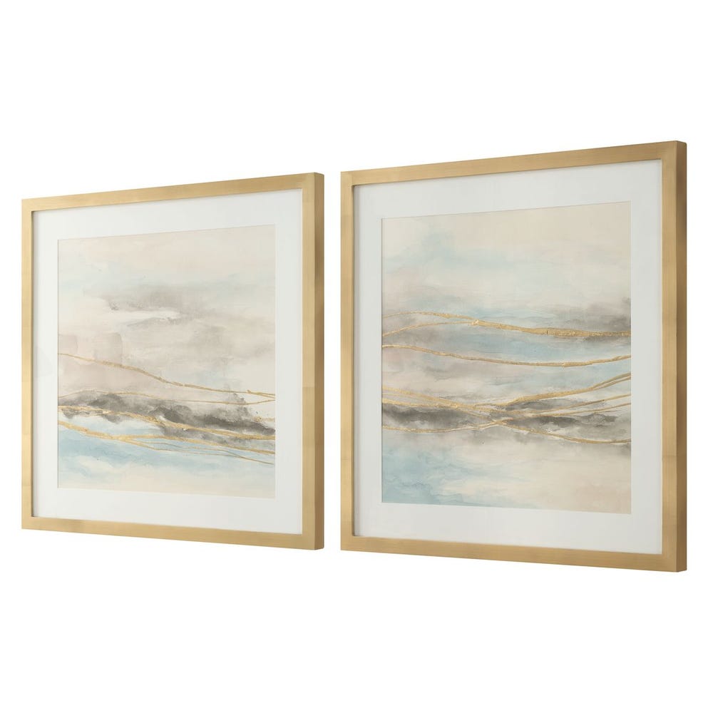 Glacial Coast Framed Print