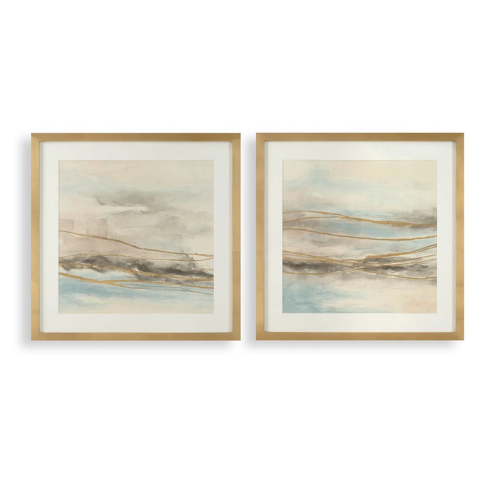 Glacial Coast Framed Print
