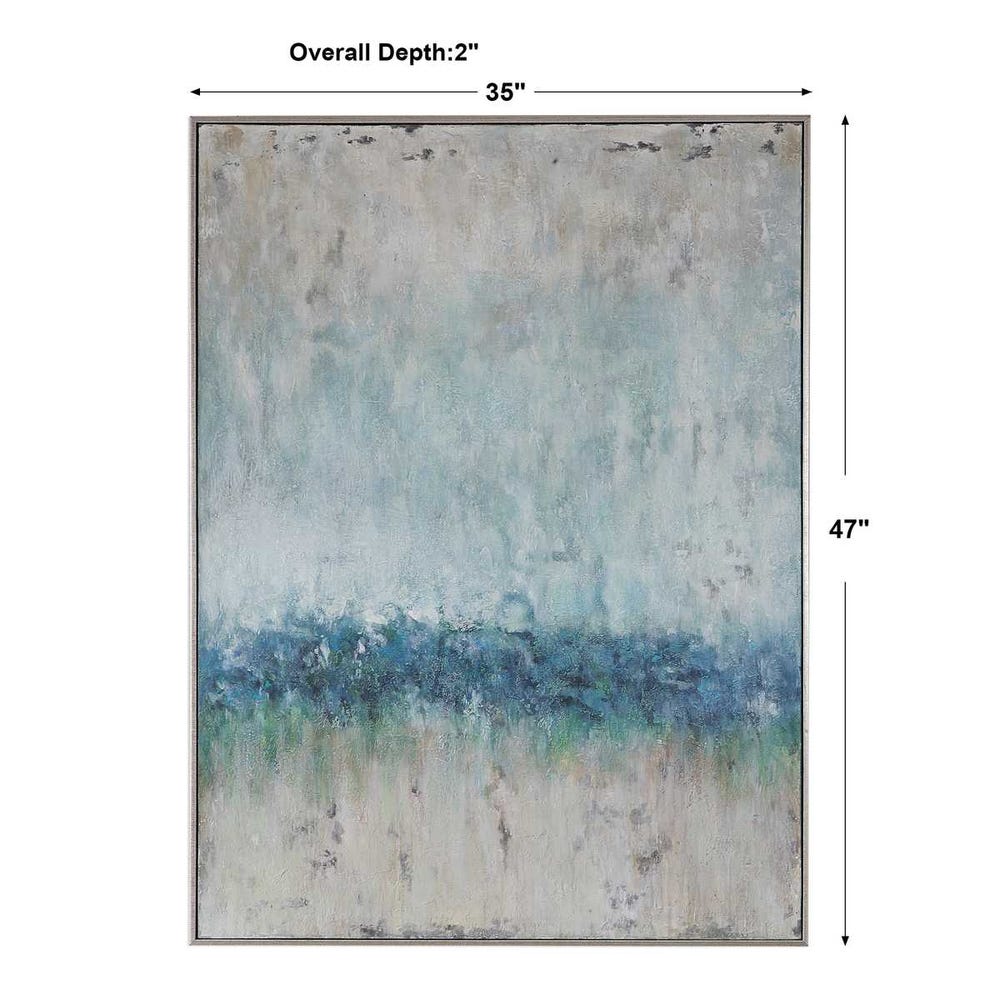 Tidal Wave Hand-Painted Canvas