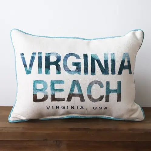 Watercolor Marco Island Pillow