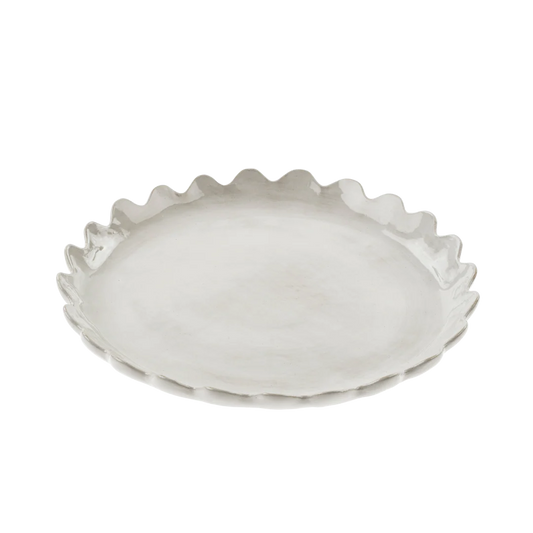 Scalloped Plate