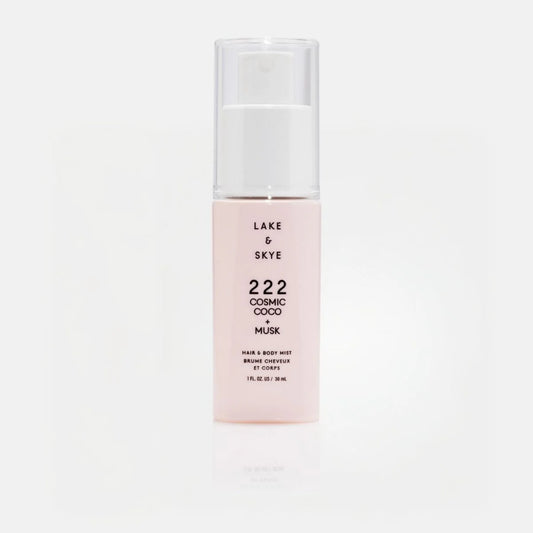 222 Cosmic Coco + Musk Hair, Body Mist