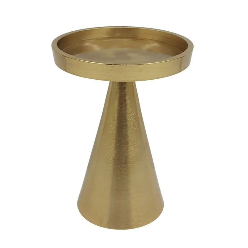 Gold Candle Pillar
