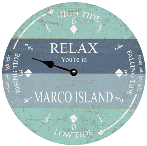 Marco Island Clock