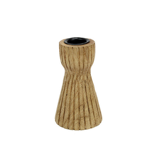 Wooden Taper Candle Holders