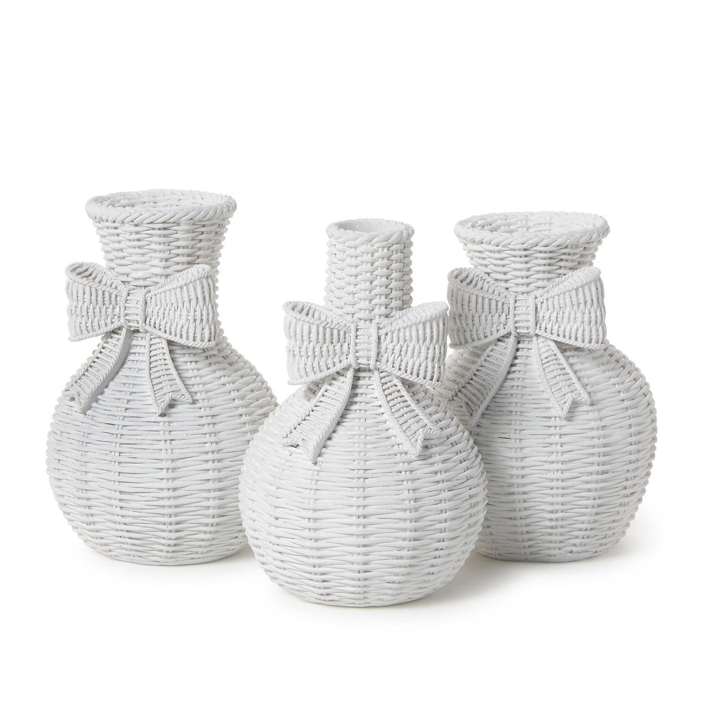 Basket Weave Pattern White