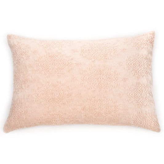 Toro soft pink decorative pillow