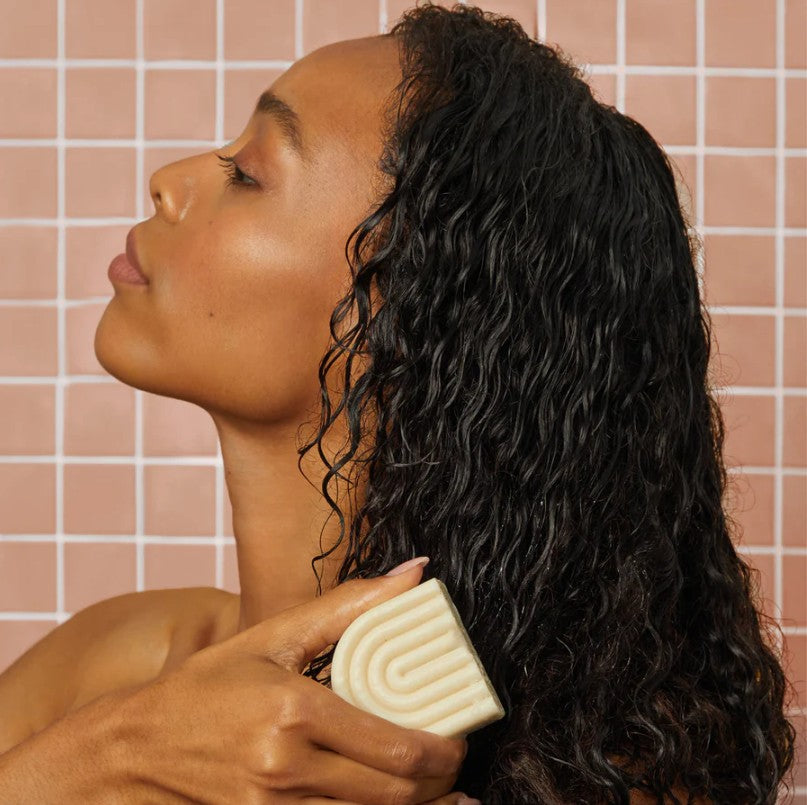 Coconut Oil Conditioner Bar For Dry Damaged Hair