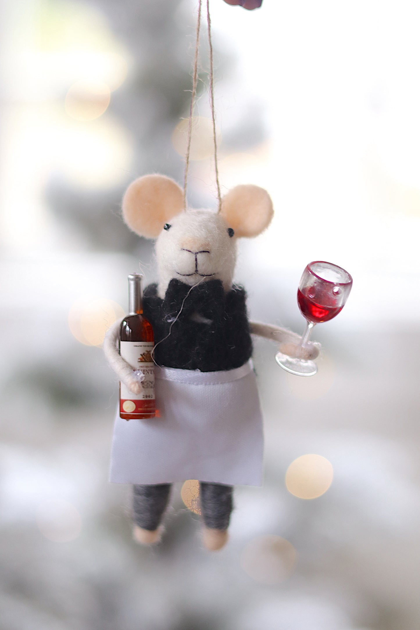 Sommelier Sam Mouse Ornamnet