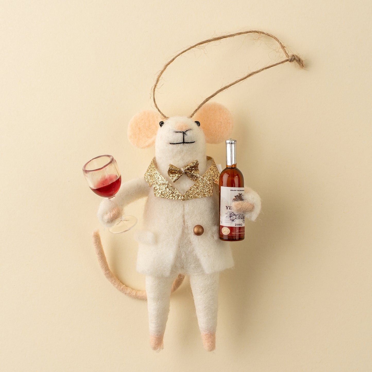 Cheers To You Chuck Mouse Ornament