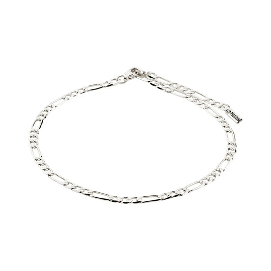 Silver-plated ankle chain