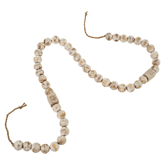 Wooden Bead Garland
