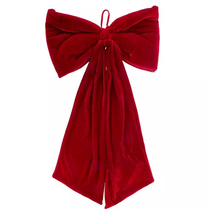 Plush Velveteen Bow