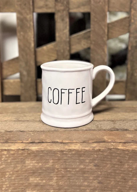 16oz farmhouse modern "coffee" mug